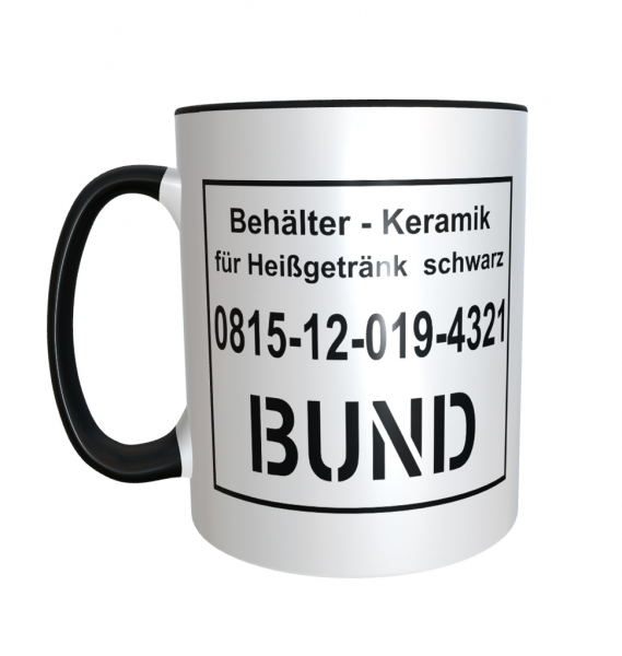 Bundeswehr Tasse Heißgetränk